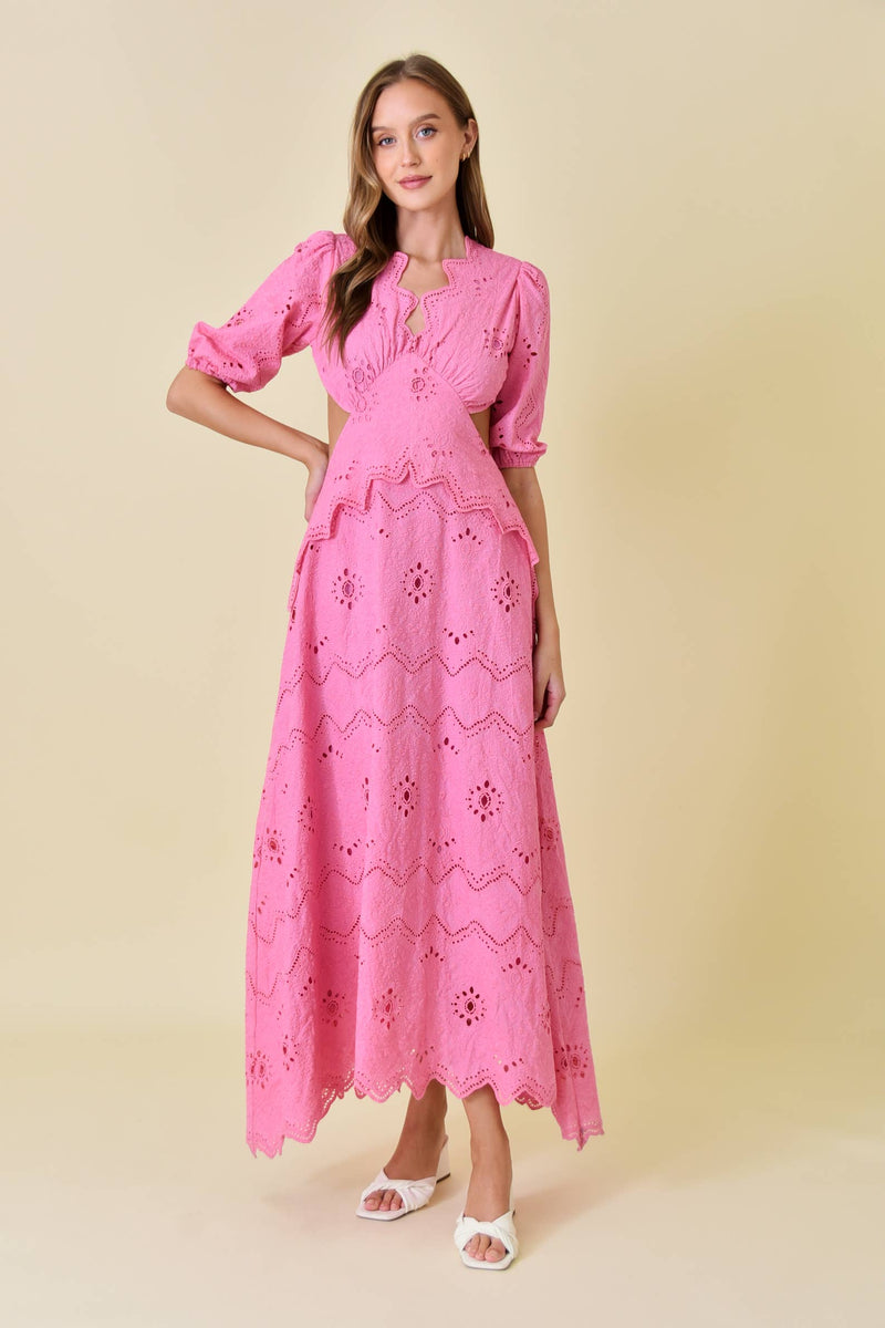 Connie Eyelet Dress – Miss Scarlett Boutique Connie Eyelet Dress – Miss Scarlett Boutique