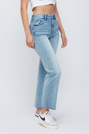 Tracey Cropped Straight Leg Jeans