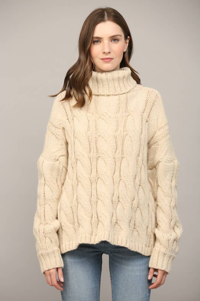 MAGLIANO「Freakettone Cable Sweater CABLE SWEATER HALF ZIP | Lucky Brand
