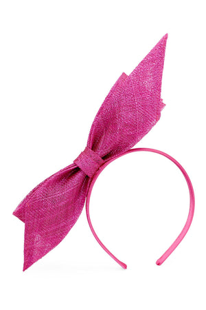 Morgan & Taylor - Madeline Fascinator in Hot Pink