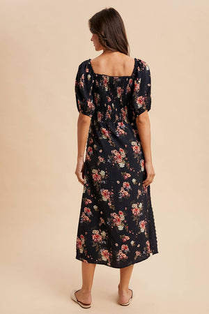 Floral Sweetheart Lace Dress