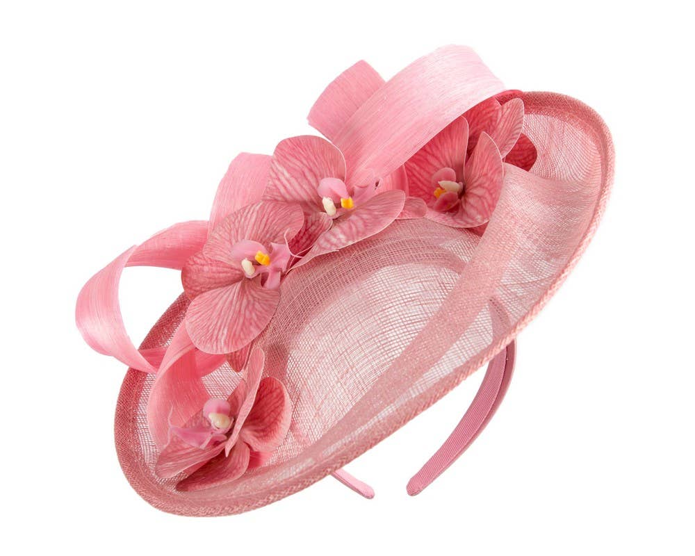 Orchid Flower Fascinator