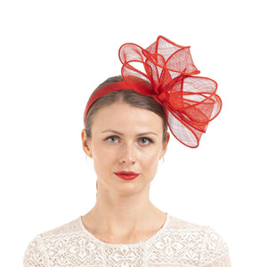 Sinamay Loop Fascinator