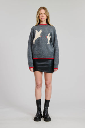 Sky Whisper Sweater Top