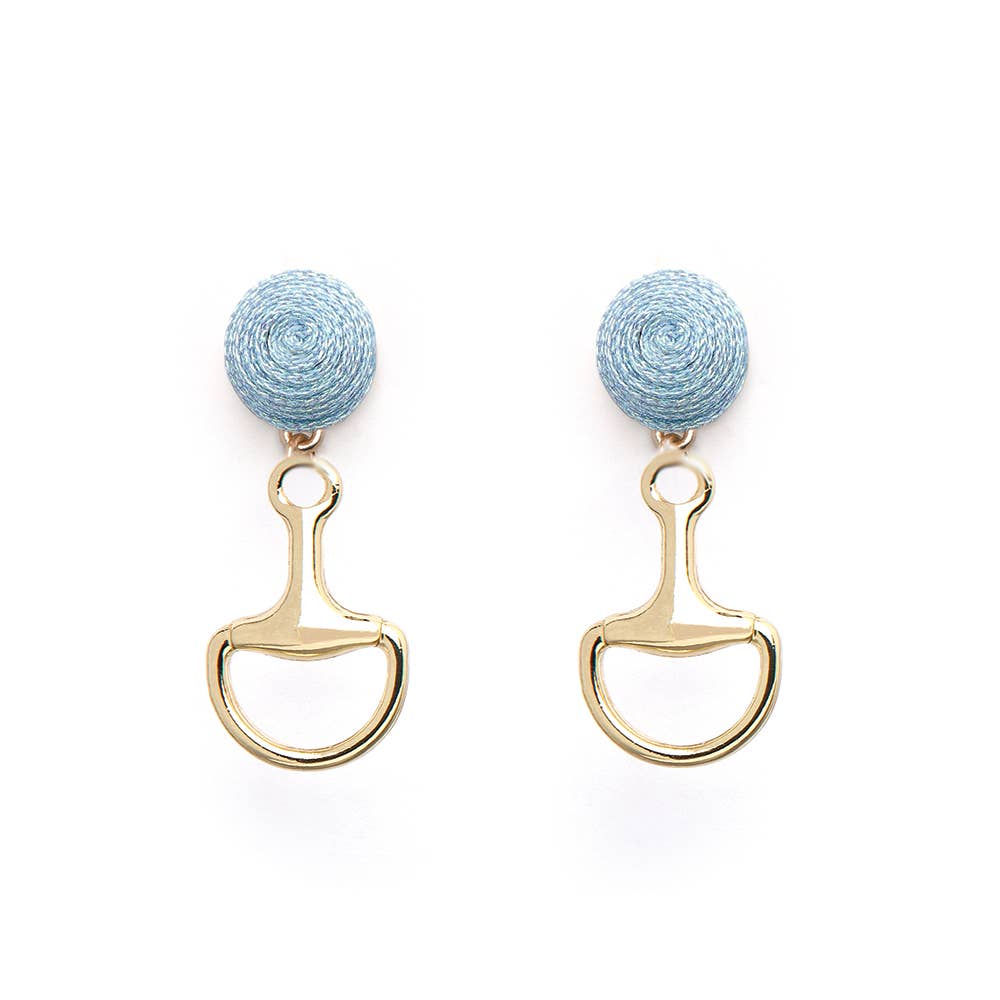 Bit Earrings Gold - Thread