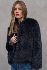 Midnight Fur Jacket