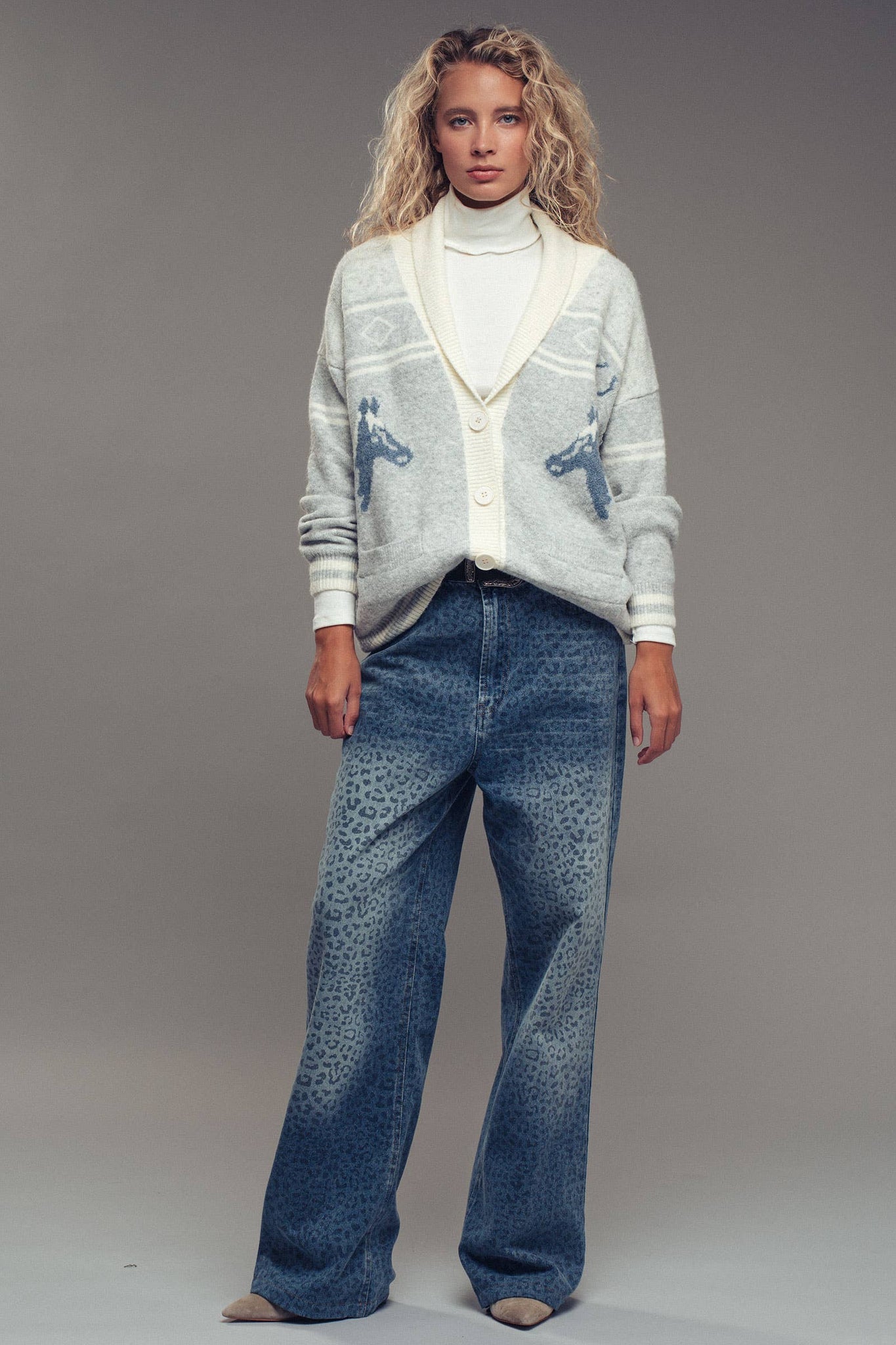 Horse & Horseshoe Cardigan