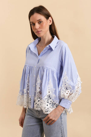 Aimie Striped Shirt
