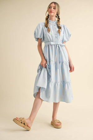 Mimi Ruffle Midi