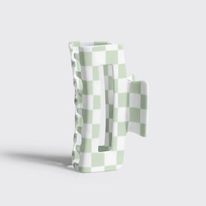 KITSCH - Kitsch x Divi Recycled Plastic Checkered Claw Clip 1pc