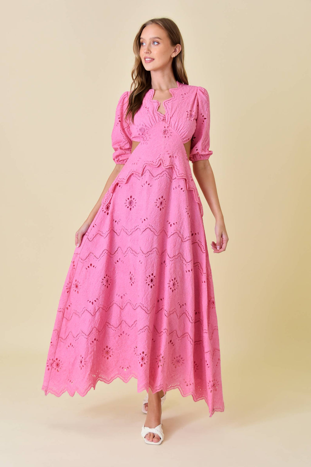 Connie Eyelet Dress