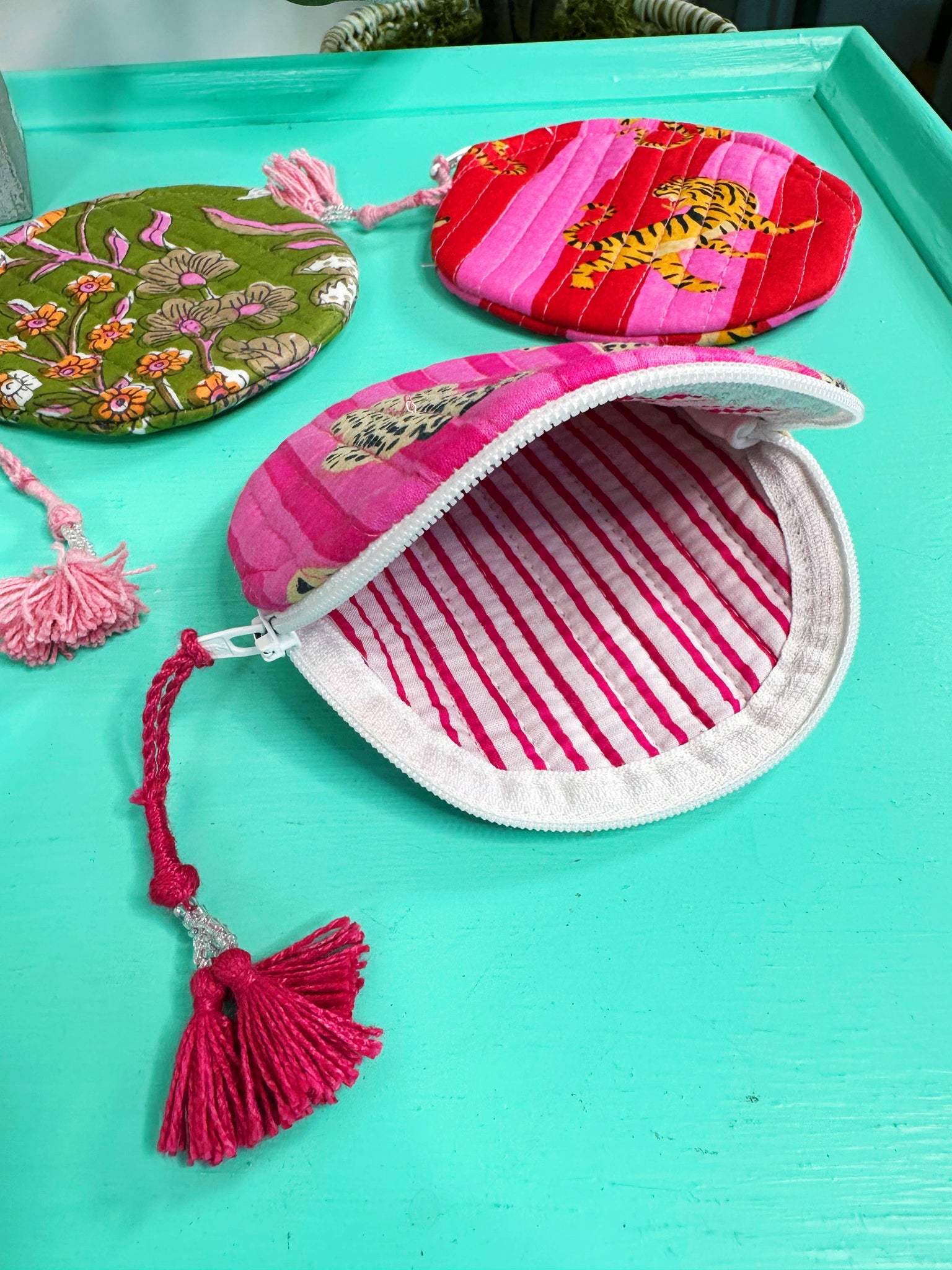 Quilted Coin Purse - Assorted Prints