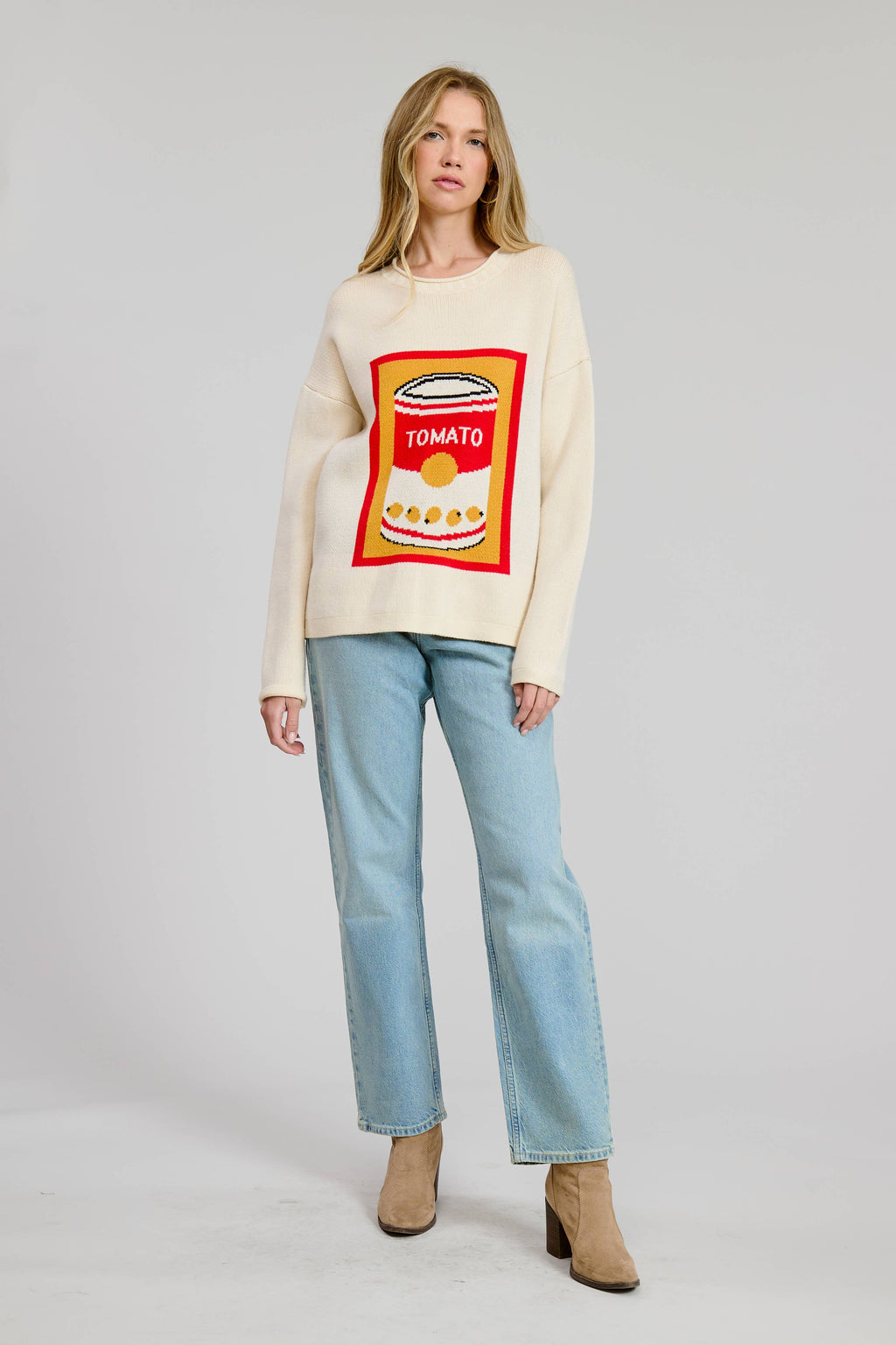 Tomato Crewneck Pullover