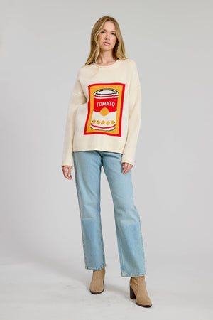Tomato Crewneck Pullover