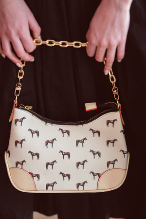 8 Horse Chain Bag