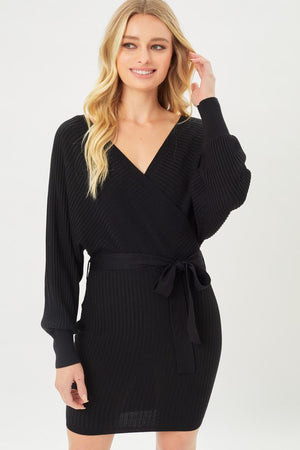 Its a Wrap Sweater Dress
