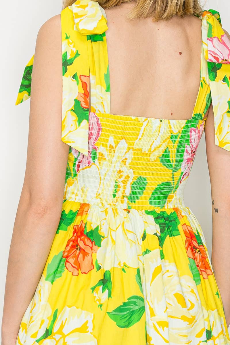 Sunny Lemon Maxi Dress