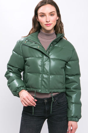 Deep Green Bomber Jacket
