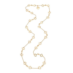 Fornash - Long Baby Horsebit Necklace