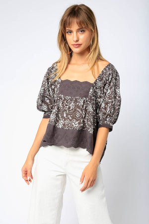 Baby Eyelet Top