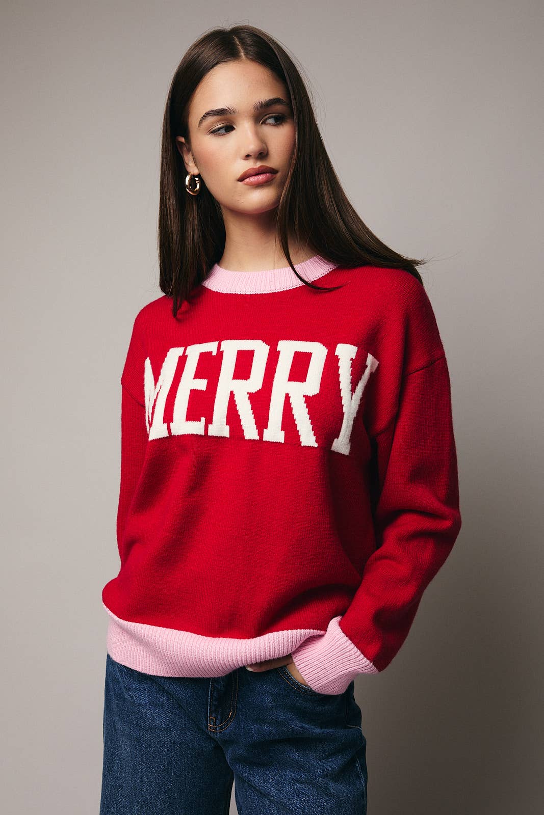 Merry Crewneck Sweater