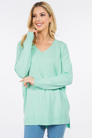 Dreamers Heather Clearwater V Neck