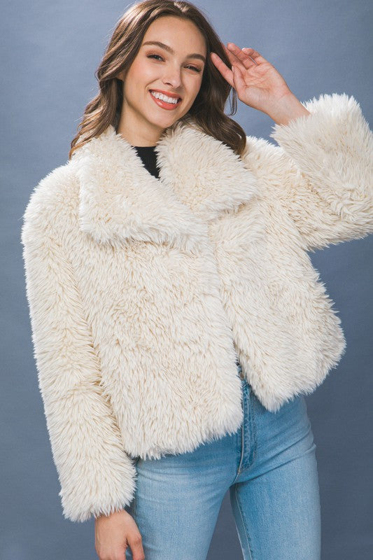 Sherpa Plush Jacket