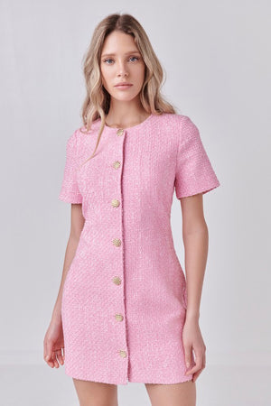 Twiggy Tweed Dress