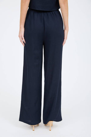 High Waisted Front Pleat Pants