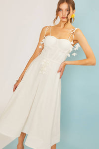 Bellas Tie Midi Dress