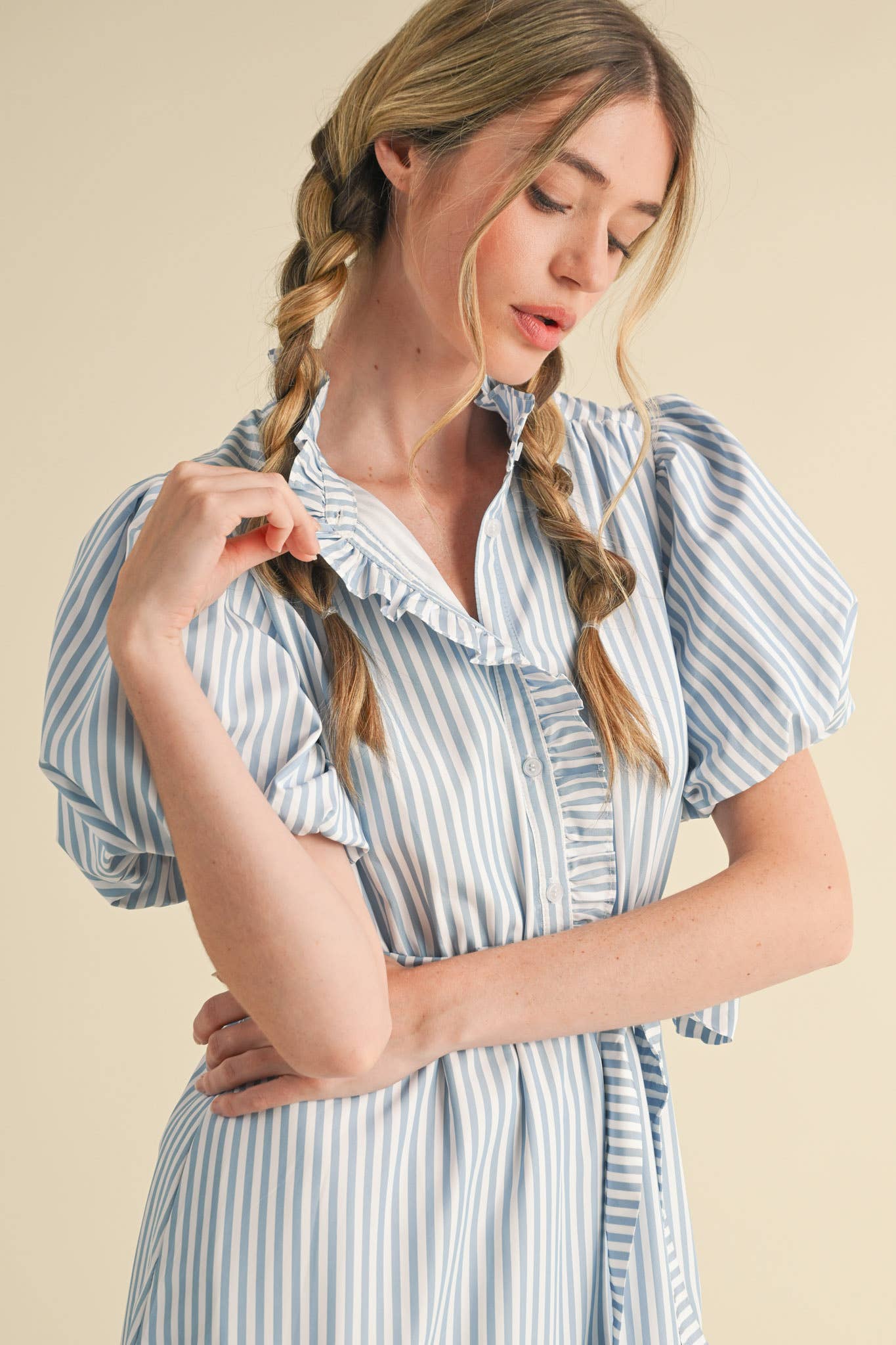 Mimi Ruffle Midi