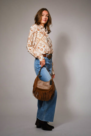 Western Button-Up Shirt
