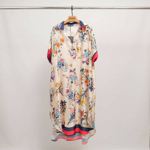 Floral Shirt Dress