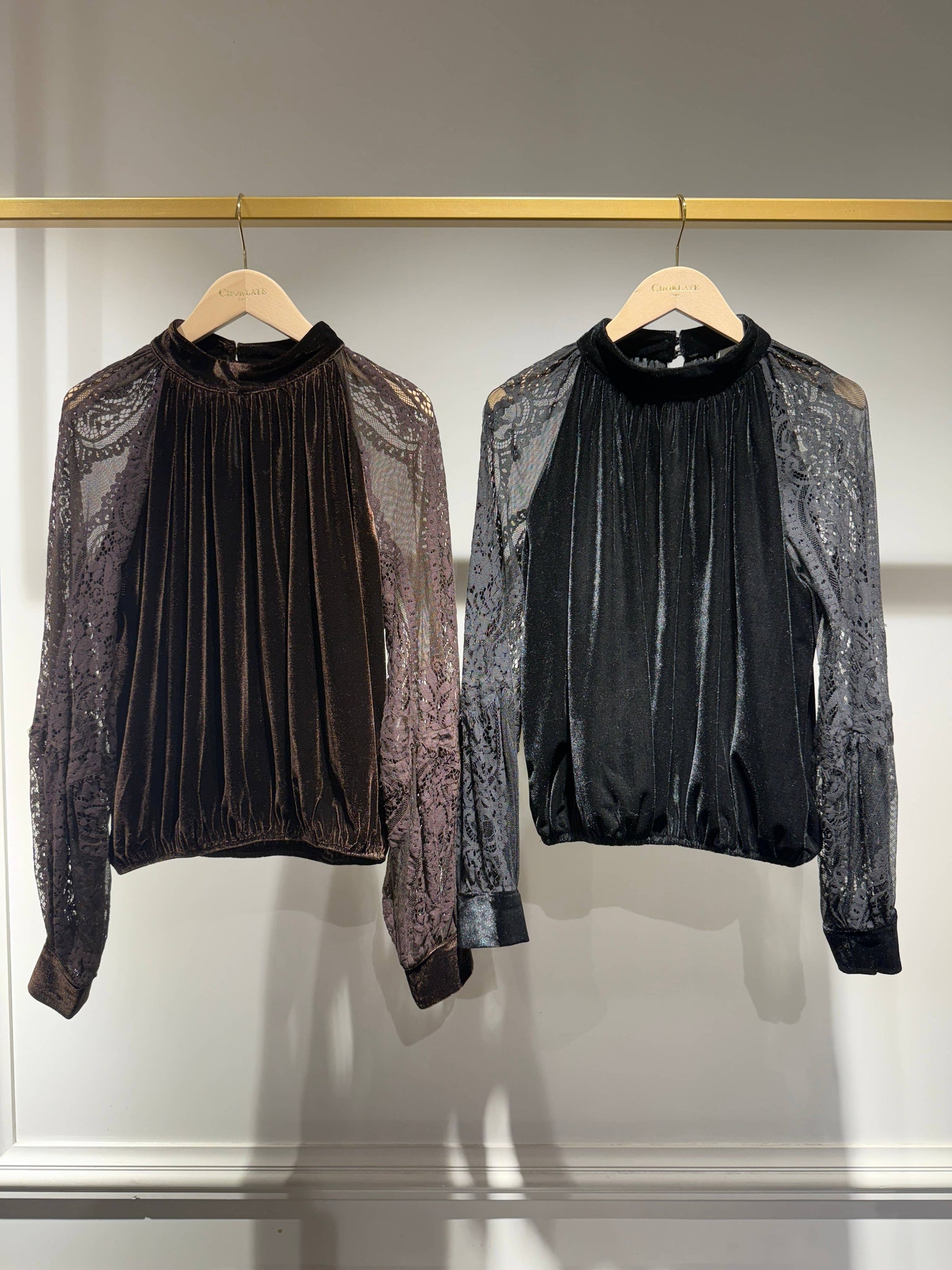 Mixed Media Blouse
