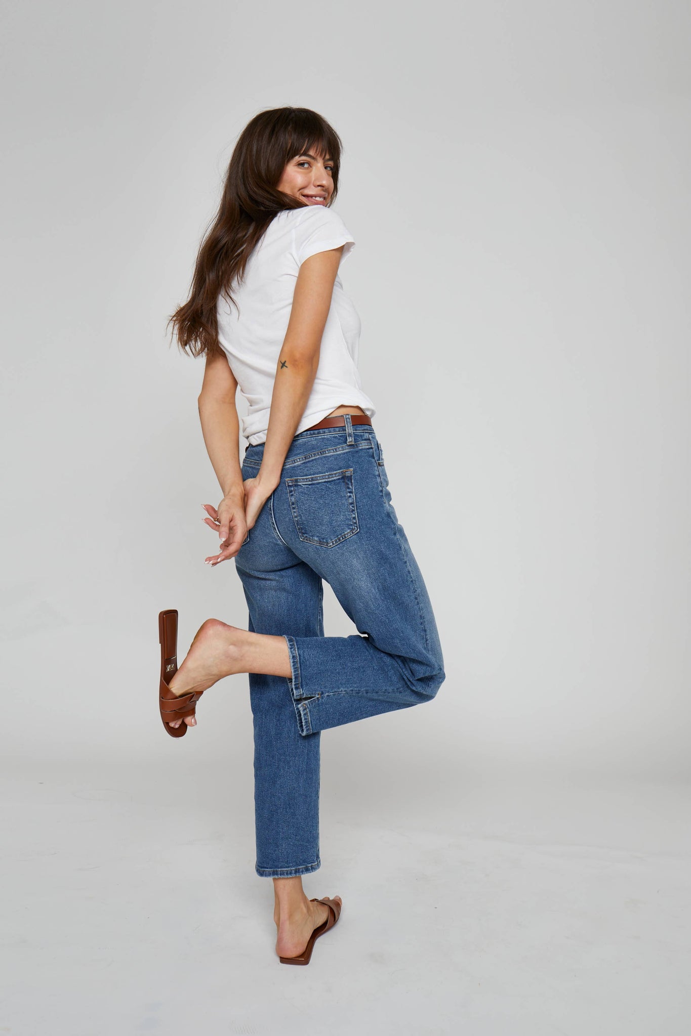 Addington Ankle Crop High Rise Jean