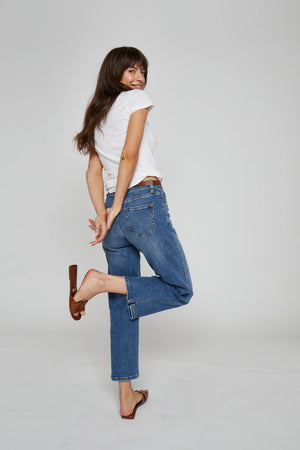 Addington Ankle Crop High Rise Jean