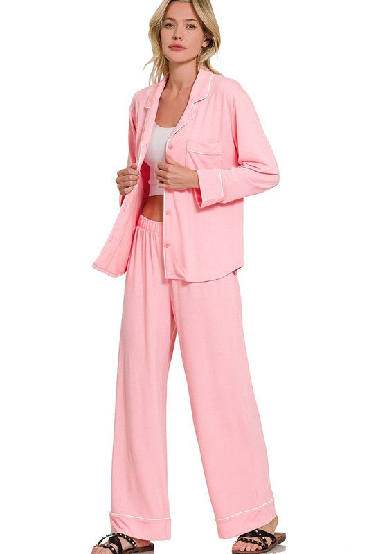 Lilly PJ Set - Pink