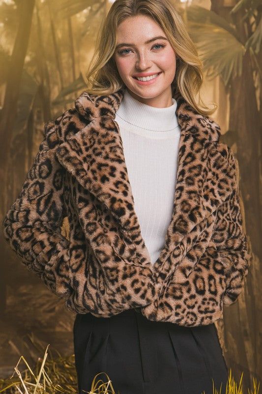 Leopard Fur Jacket