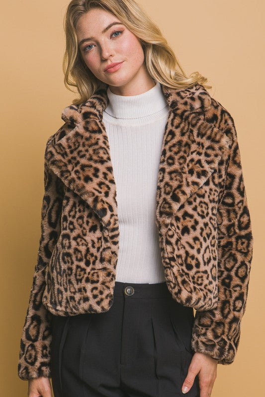 Leopard Fur Jacket