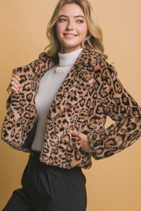 Leopard Fur Jacket