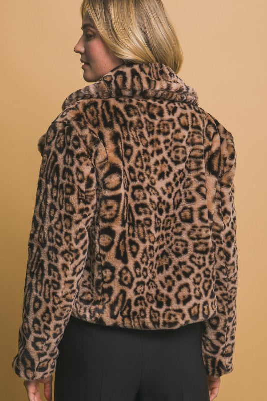 Leopard Fur Jacket