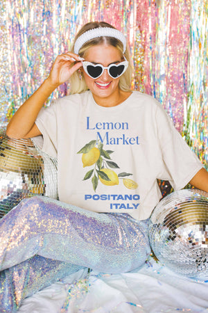 Lemon Market Oversized Tee