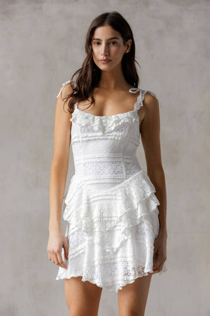 Angie Ruffle Dress
