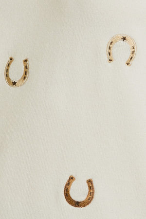 Horseshoe Embroidered Top