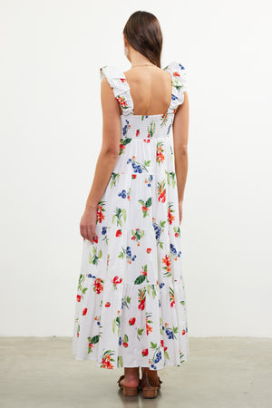 Fruit Cocktail Maxi Dress