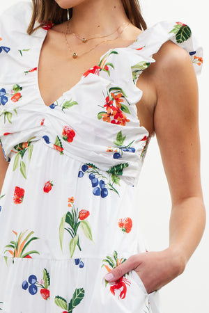 Fruit Cocktail Maxi Dress
