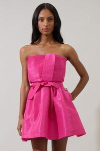 Lucida Strapless Mini