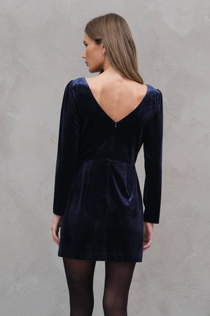 Jewel Velvet Dress