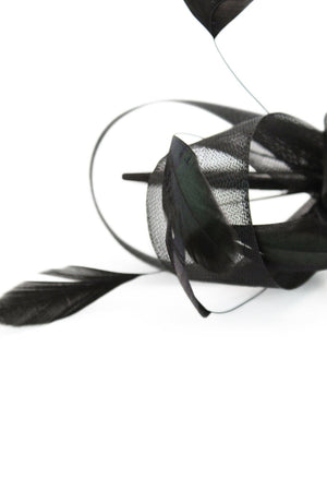 Morgan & Taylor - Nyla Fascinator in Black