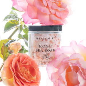 Organic Calming & Soothing Rose Bath Salts
